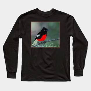 Painted Whitestart Long Sleeve T-Shirt